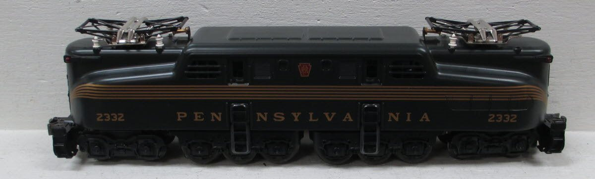Lionel 6-18314 O Pennsylvania GG-1 Electric Locomotive #2332 w/Name Plate & Case MT/Box