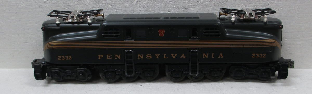 Lionel 6-18314 O Pennsylvania GG-1 Electric Locomotive #2332 w/Name Plate & Case LN/Box