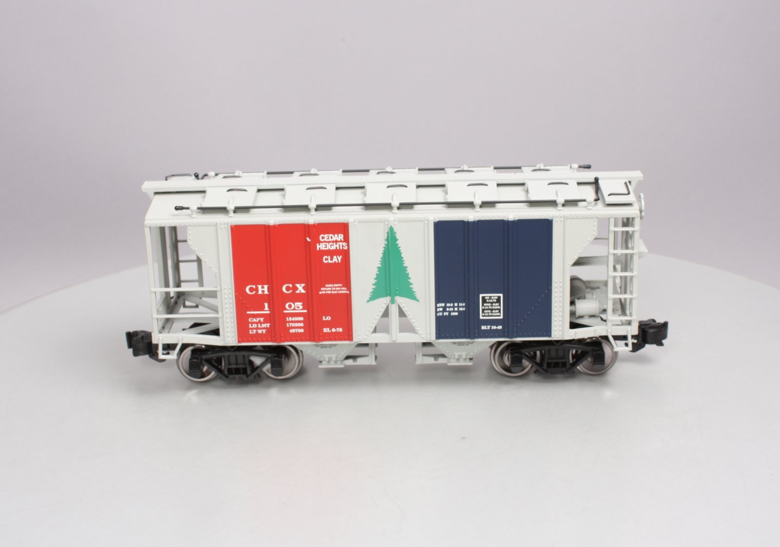 Aristo-Craft 41276 G Cedar Heights Clay 2004 ECLSTS Car #105 - Metal Wheels EX/Box