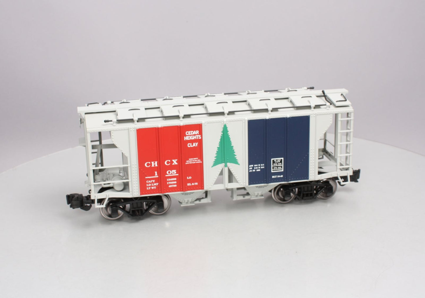Aristo-Craft 41276 G Cedar Heights Clay 2004 ECLSTS Car #105 - Metal Wheels EX/Box