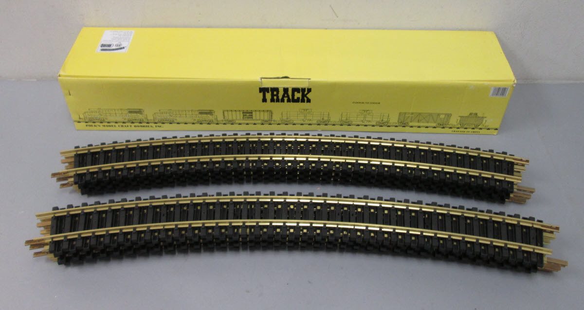 Aristo-Craft 30120 Brass 10 Ft. Diameter USA Style Curved Track Section (12) NIB