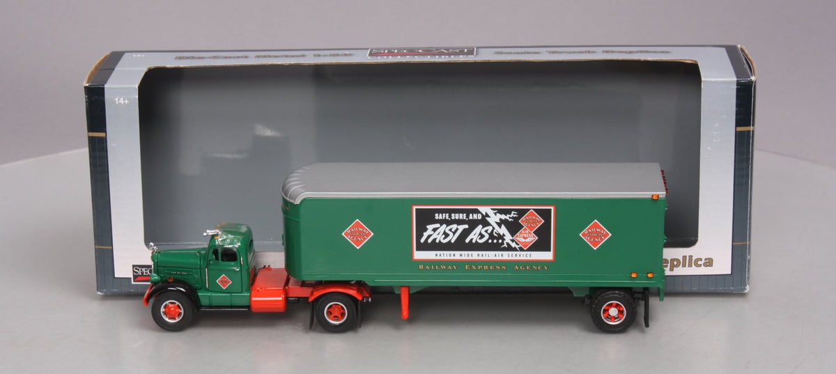SpecCast 38020 1:50 Railway Express Agency Truck and Trailer