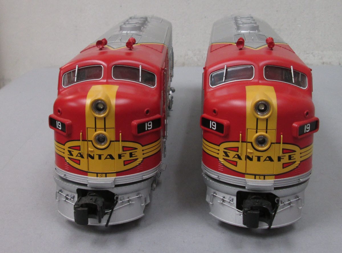 Lionel 6-14588 O Santa Fe F3 ABA Diesel Locomotive Set LN/Box