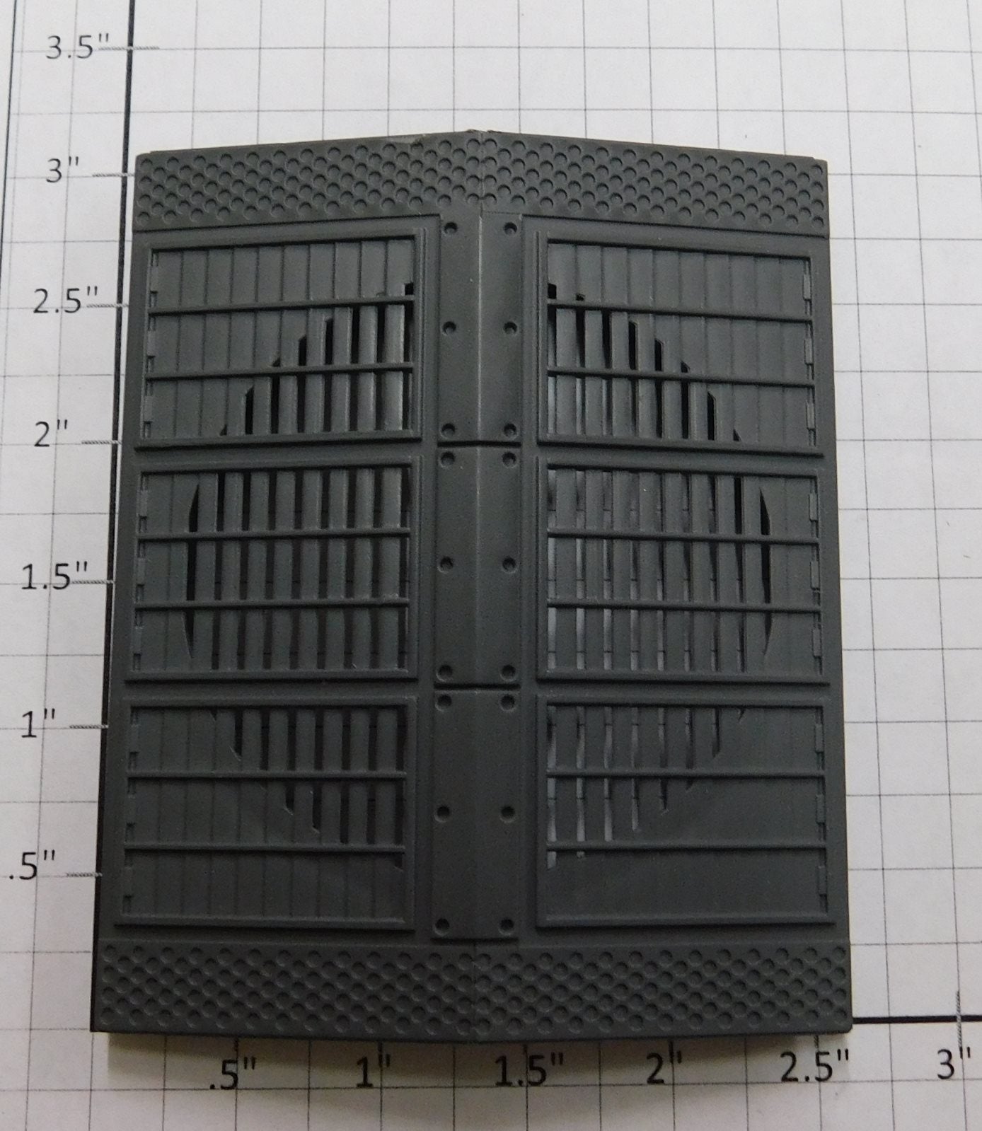 Lionel 8000X-173 Gray Radiator Cover