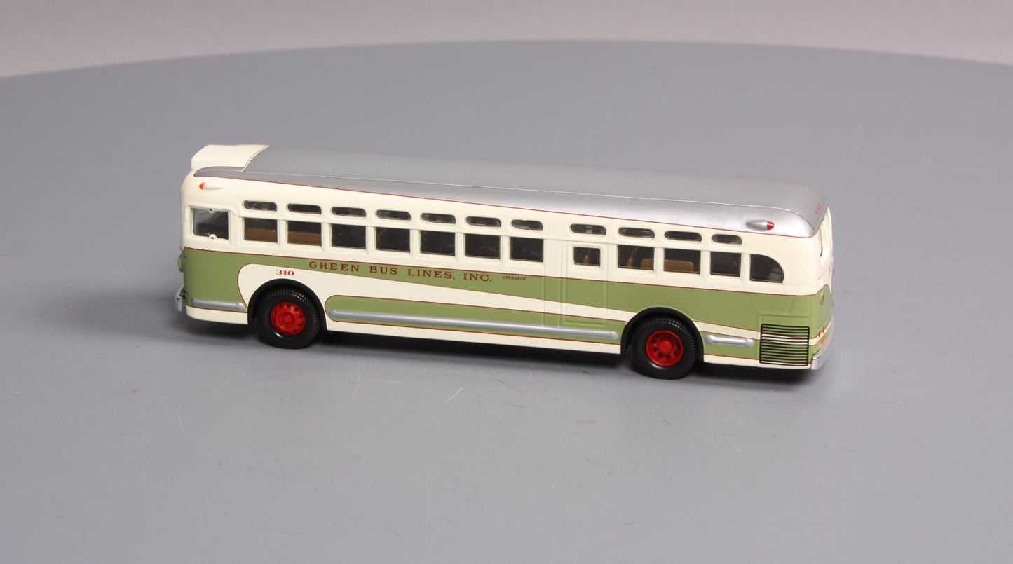 Corgi US54019 1:50 GM 4507 Old Look Green Bus Lines