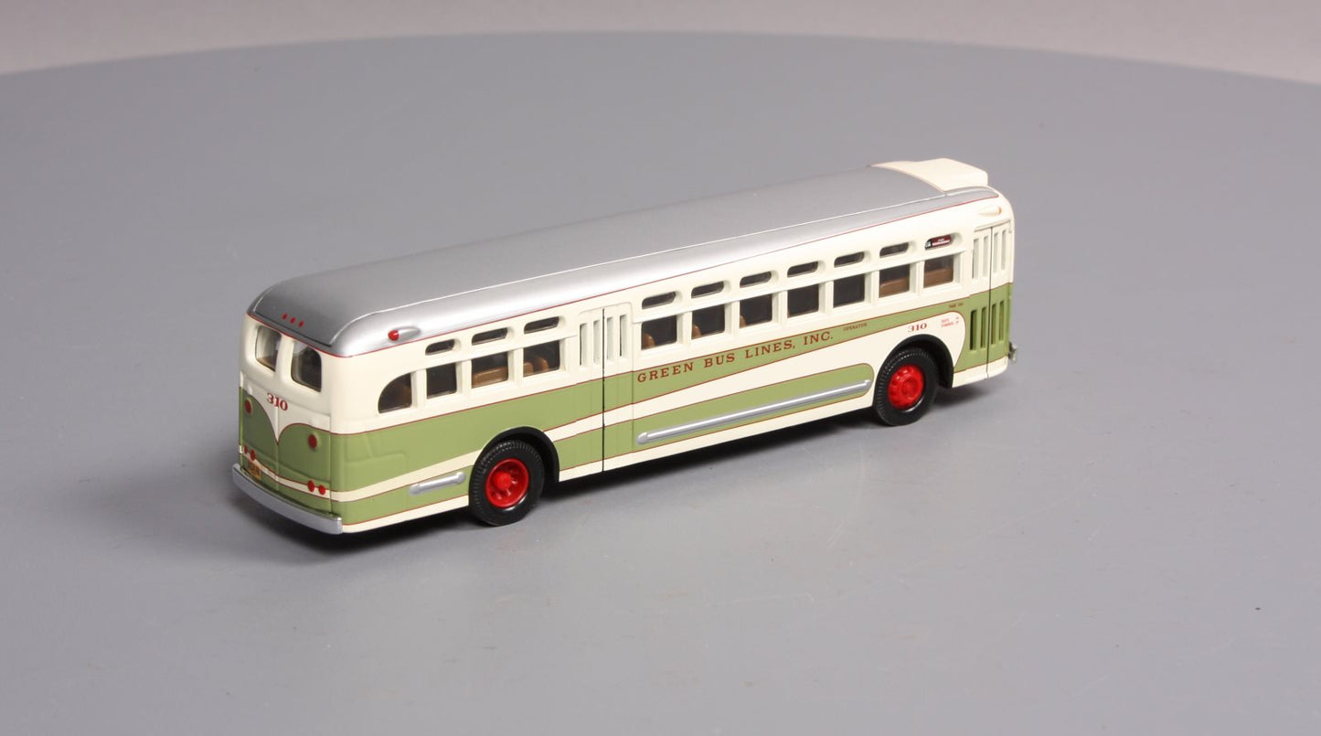 Corgi US54019 1:50 GM 4507 Old Look Green Bus Lines