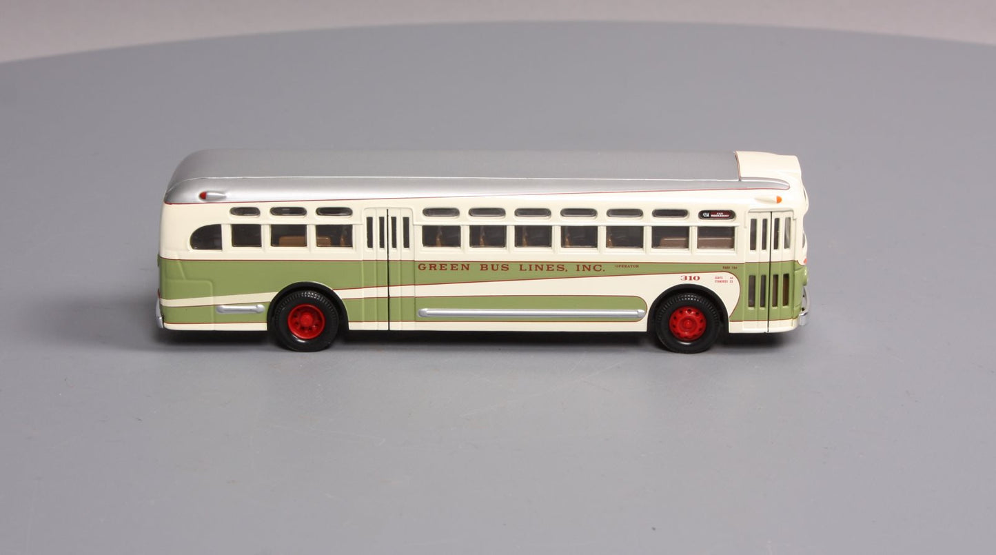 Corgi US54019 1:50 GM 4507 Old Look Green Bus Lines