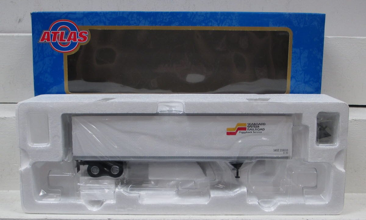 Atlas 8954-4 O Scale Seaboard System 45' Pines Trailer #233033 NIB