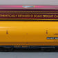 MTH 20-98399 O CSX 47‘ Heavy Duty Flatcar with Cover #600511 EX/Box