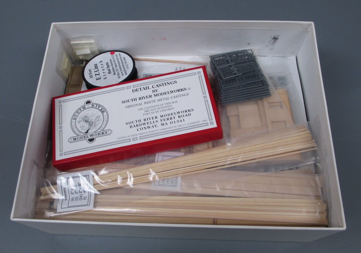 South River Model Works 310 HO Scale Spencer Paper Box Co. Craftsman Kit LN/Box