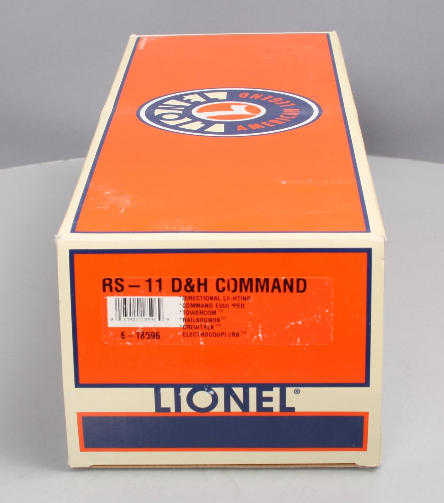 Lionel 6-18596 O Gauge Delaware & Hudson RS-11 Diesel Locomotive w/Command #5001 LN/Box