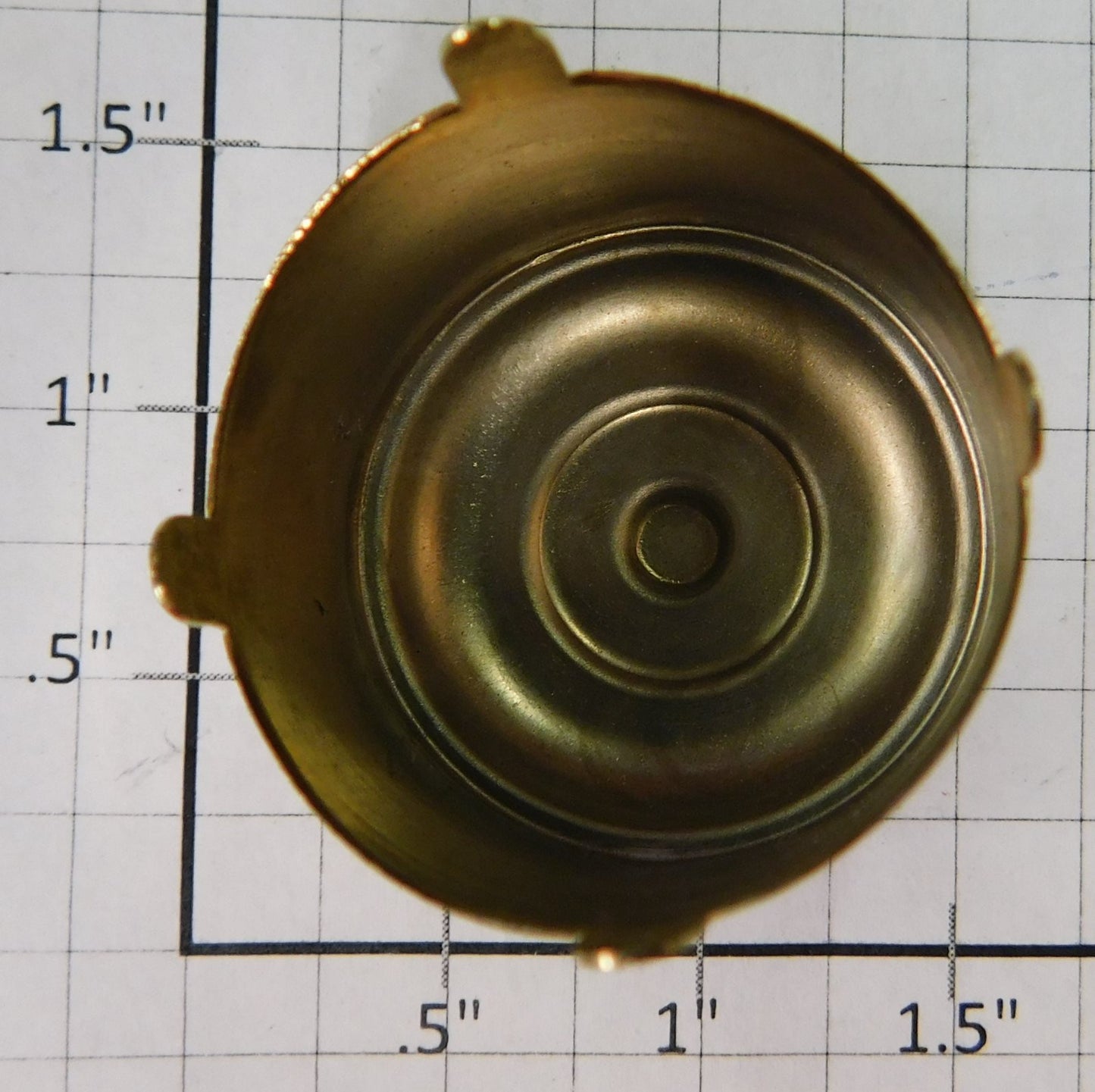 Lionel 215-515 Large Brass Tank Car Dome for 215 & 515 Tank Cars