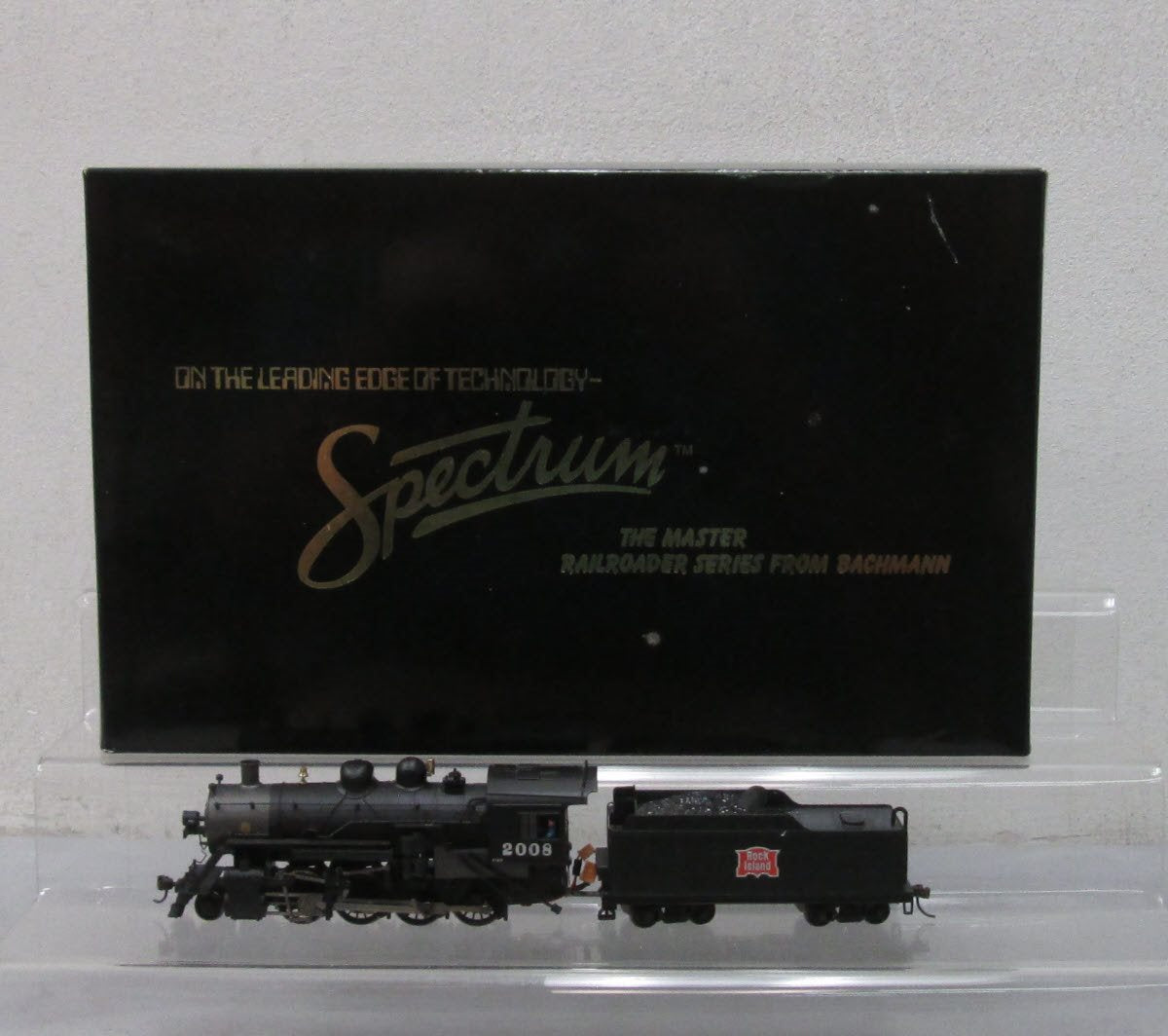 Bachmann Spectrum 11418 HO Scale Rock Island 2-8-0 Consolidation Steam & Tender LN/Box