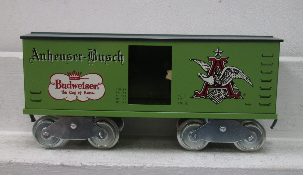 McCoy 1016 Standard Gauge Anheuser-Busch Budweiser Boxcar LN