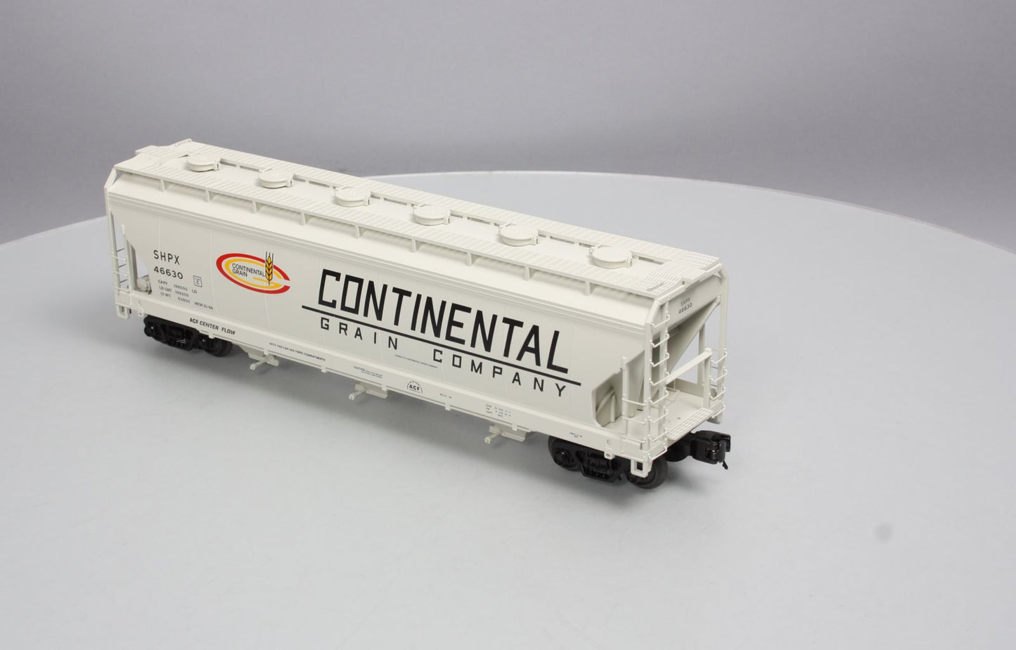 MTH 20-97882 O MTHRRC-2018 Continental Grain Company 3-Bay Centerflow Hopper LN/Box