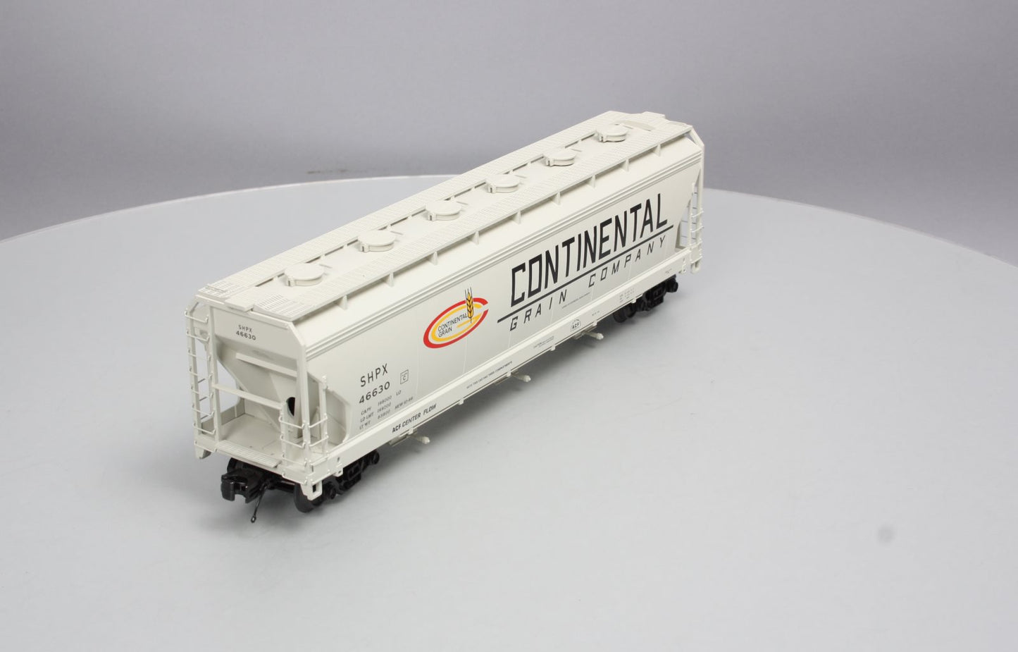 MTH 20-97882 O MTHRRC-2018 Continental Grain Company 3-Bay Centerflow Hopper LN/Box
