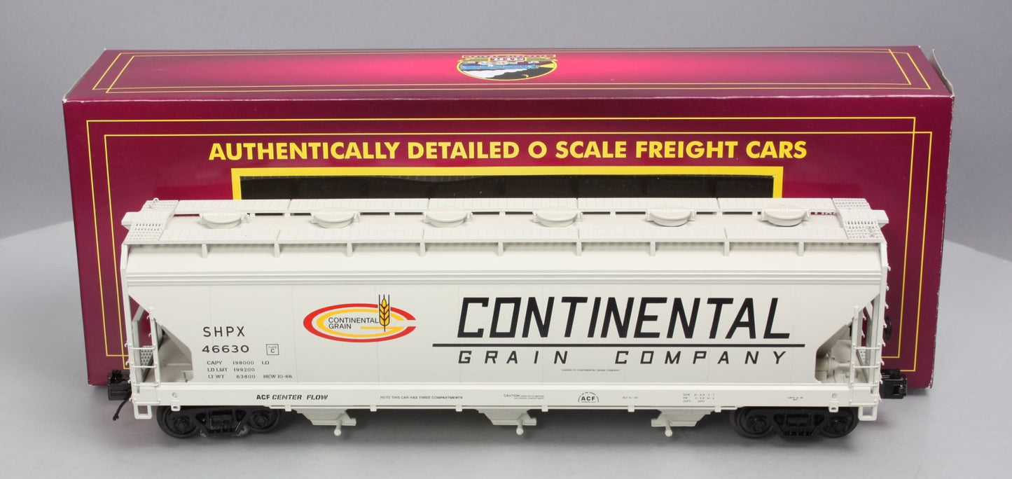 MTH 20-97882 O MTHRRC-2018 Continental Grain Company 3-Bay Centerflow Hopper LN/Box