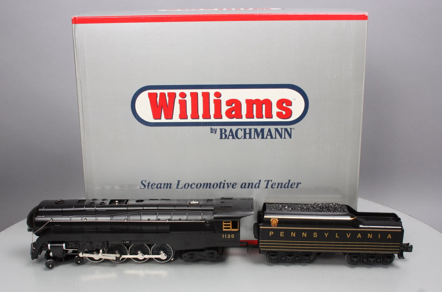 Williams 40306 O Pennsylvania 4-8-4 J-Class Steam Locomotive & Tender #1120