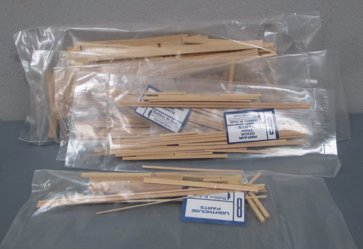 Builders-in-Scale 9 HO Scale Tidewater Wharf Limited Edition Building Kit LN/Box