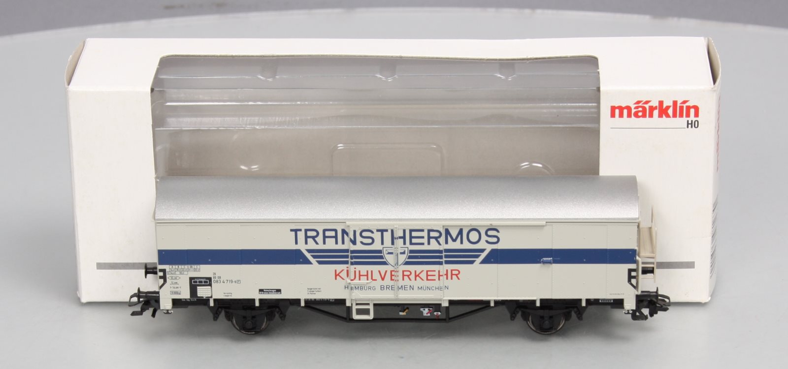 Marklin 48163 HO Scale Transthermos 2013 Annual Insider Reefer Car LN/Box