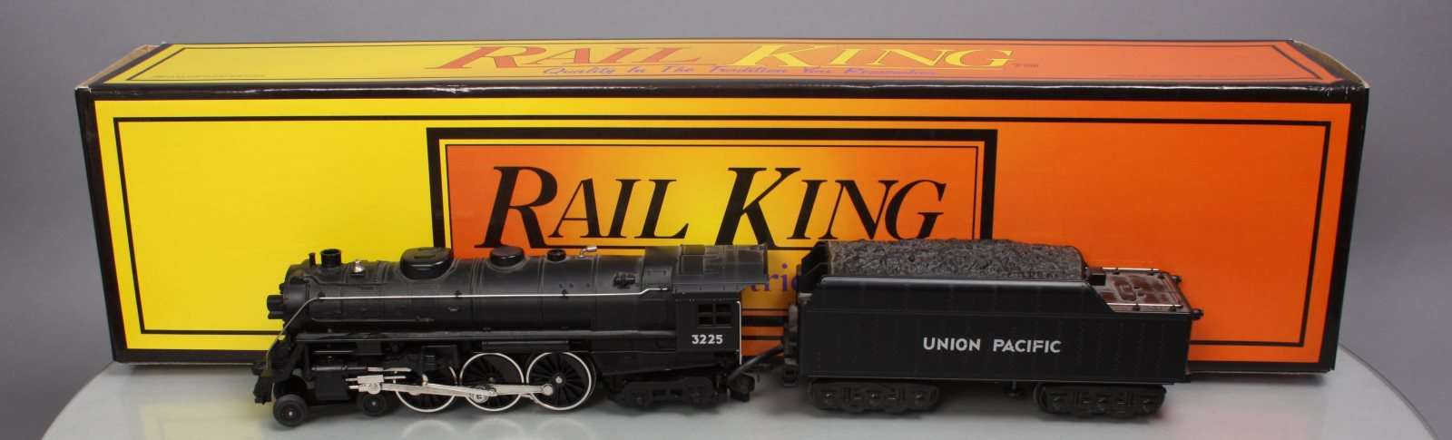 MTH 20-1104 O Gauge Union Pacific Die-Cast Hudson Steam Engine & Tender #3225 LN/Box