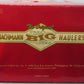 Bachmann 98229 G Scale Peabody 3-Bay Hopper w/ Coal Load (Metal Wheels) EX/Box