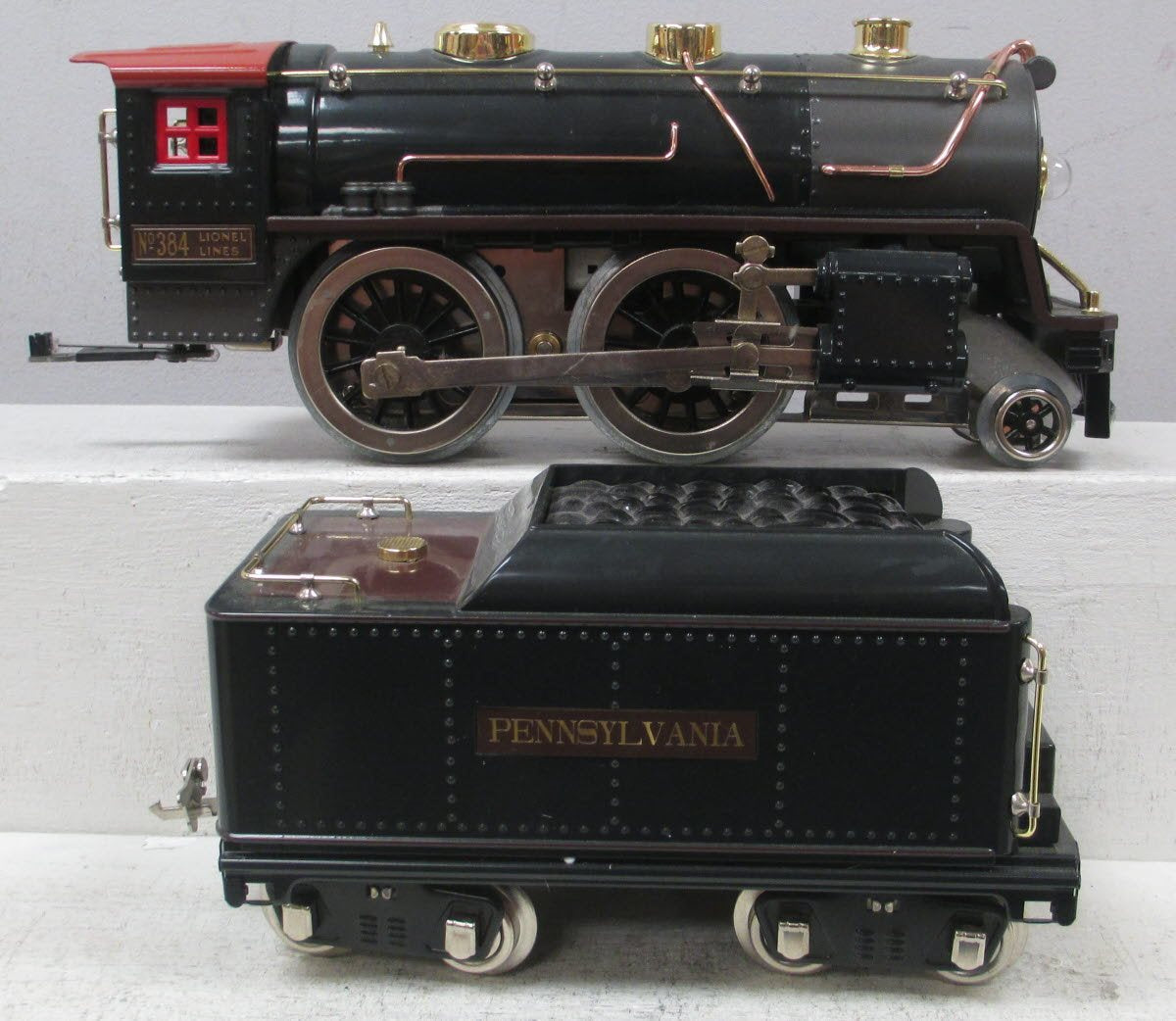 MTH 11-5014-1 Pennsylvania Tinplate 348E O Gauge Steam Passenger Train Set MT/Box