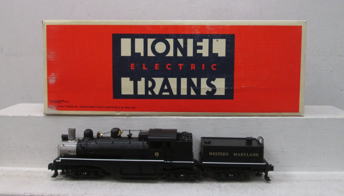 Lionel 6-18023 O Gauge Western Maryland Shay Steam Locomotive #6 LN/Box