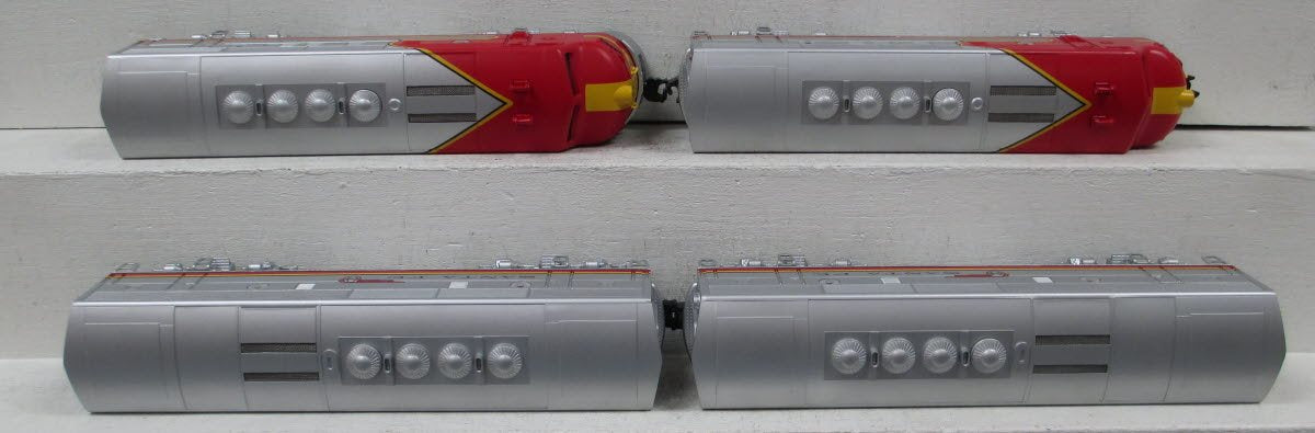 Lionel 6-21786 O Gauge Santa Fe ABBA F3 Diesel Passenger Train Set EX/Box
