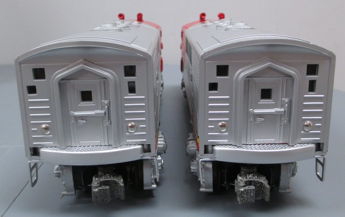 Lionel 6-21786 O Gauge Santa Fe ABBA F3 Diesel Passenger Train Set EX/Box