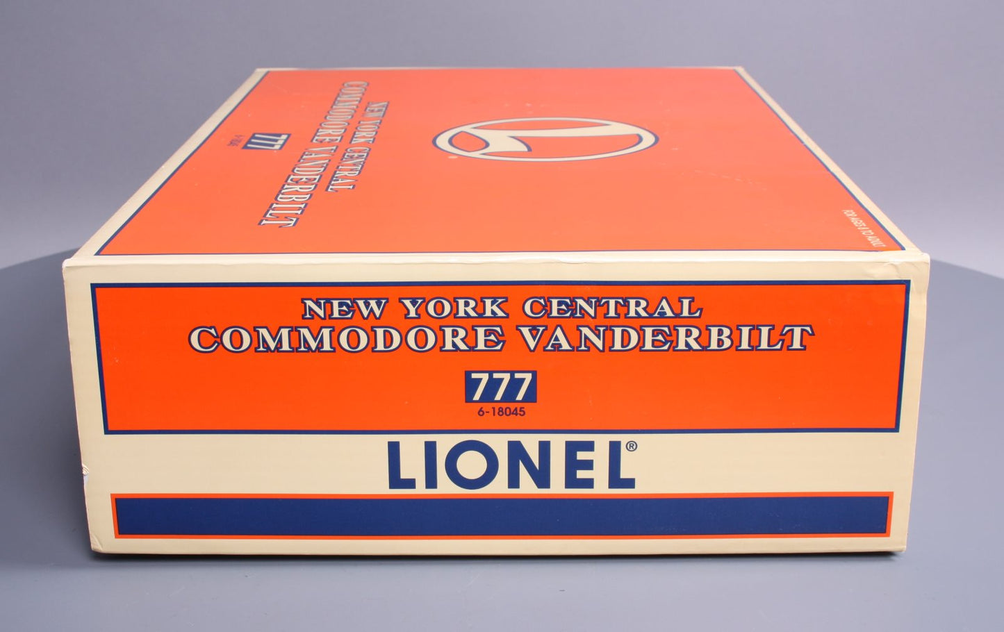 Lionel 6-18045 O Gauge NYC Commodore Vanderbilt 4-6-4 Steam Locomotive & Tender EX/Box