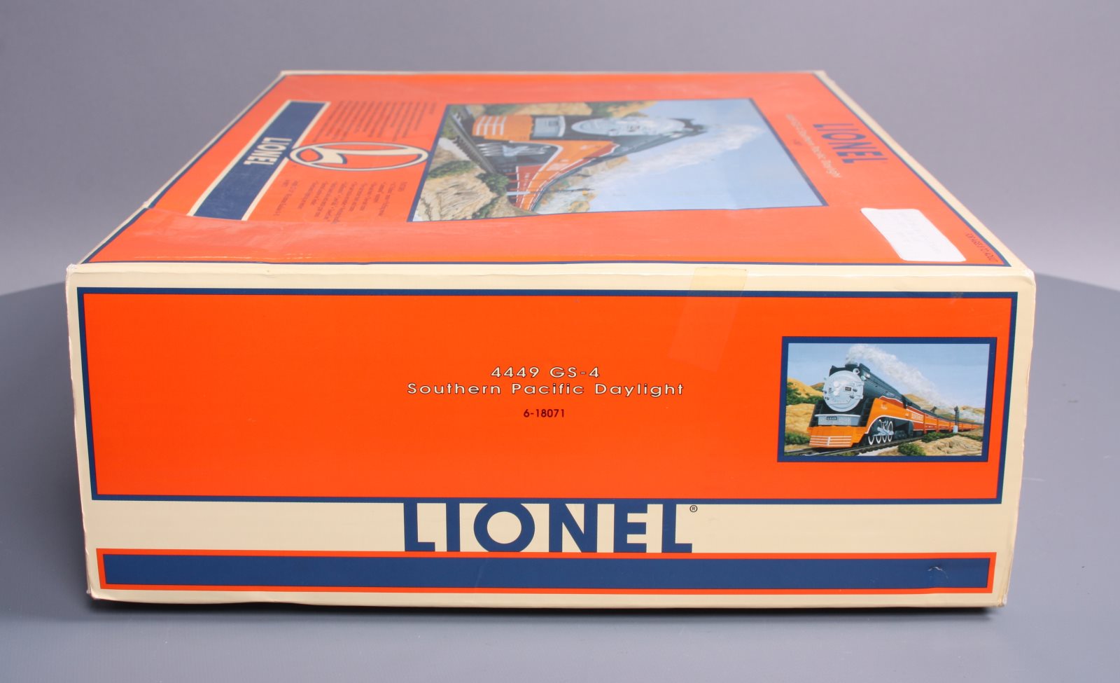Lionel 6-18071 O Gauge Southern Pacific Daylight Steam Locomotive & Tender #4449 EX/Box