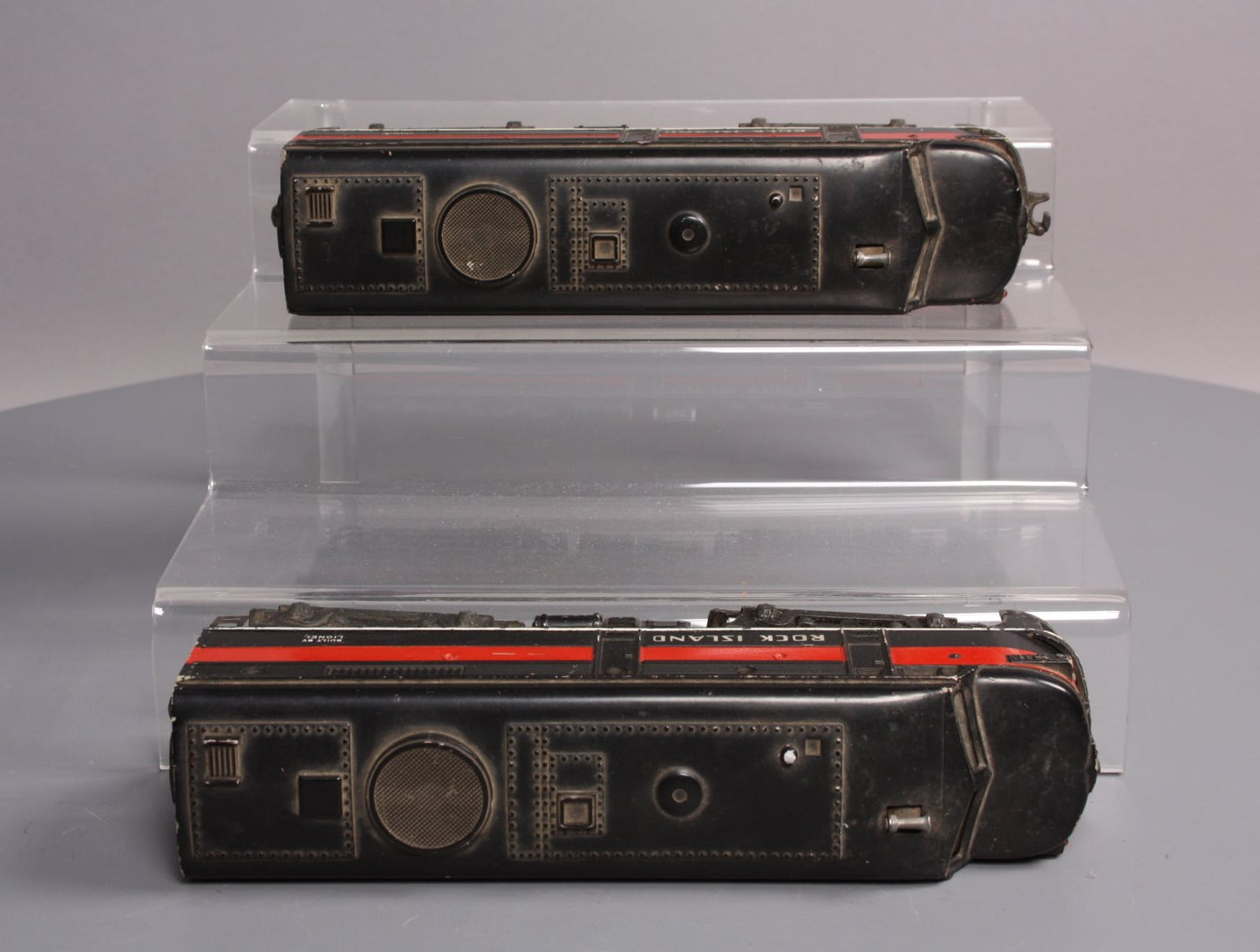Lionel 2031 Vintage O Rock Island Alco AA Diesel Locomotive Set VG