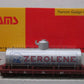 AMS AM208-01 1:20.3 Scale (Narrow Gauge) N.C.O.Zerolene Tank Car #A7 - Metal Wh LN/Box