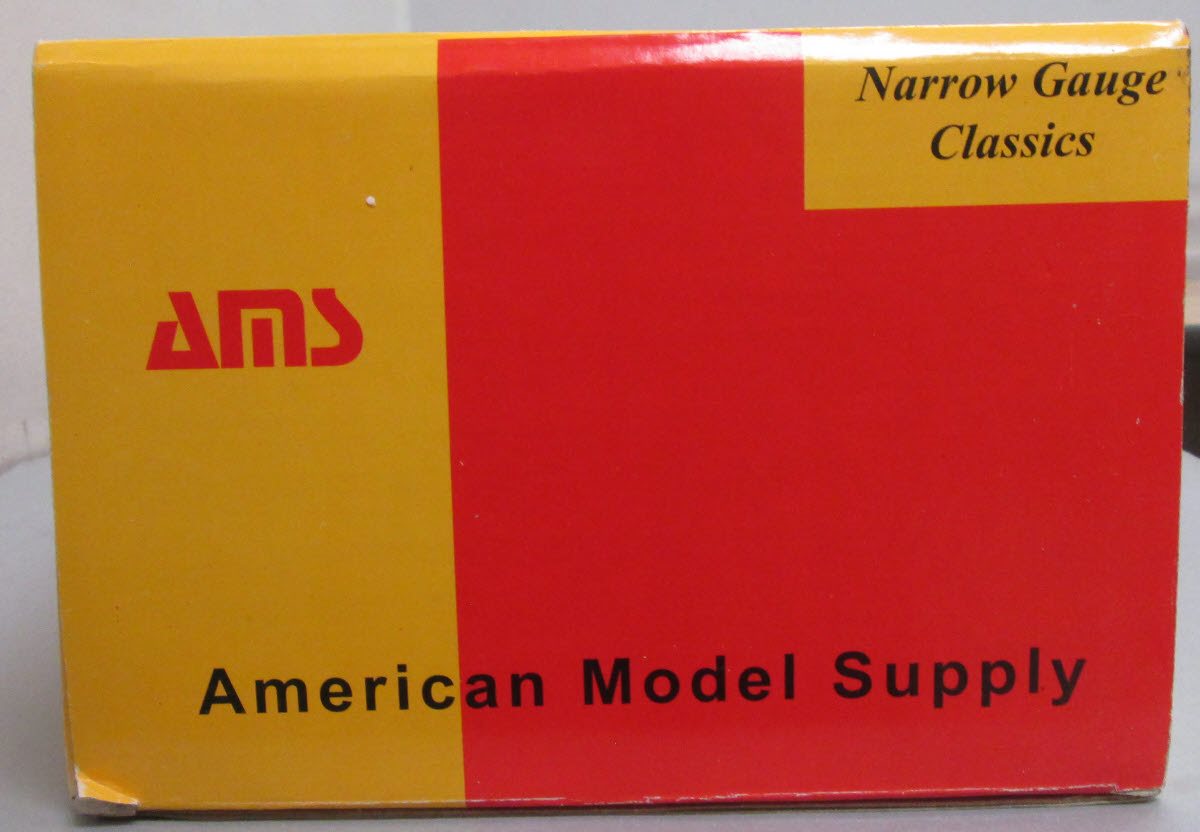 AMS AM208-01 1:20.3 Scale (Narrow Gauge) N.C.O.Zerolene Tank Car #A7 - Metal Wh LN/Box