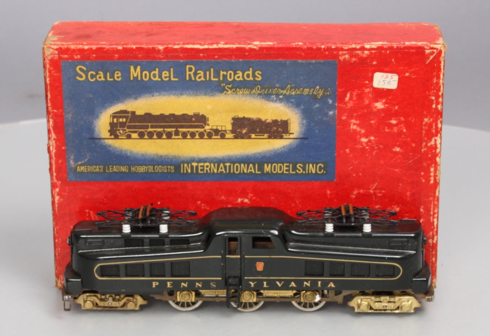 International Model Product HO BRASS Pennsylvania P5A Electric Locomotive