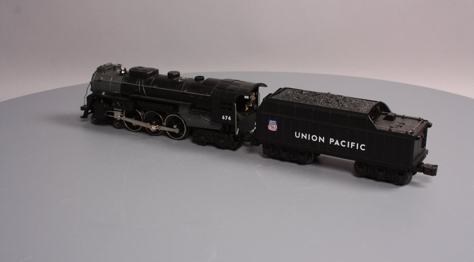 Lionel 6-81303 O Union Pacific LionChief Plus 4-6-4 Hudson Steam Locomotive #674