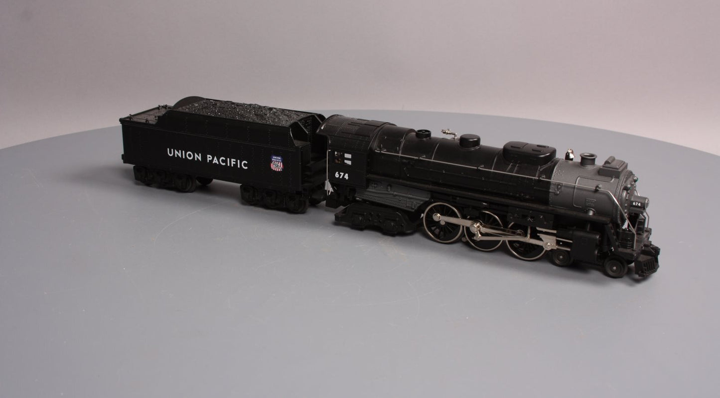 Lionel 6-81303 O Union Pacific LionChief Plus 4-6-4 Hudson Steam Locomotive #674
