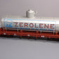 AMS AM208-01 1:20.3 Scale (NG) N.C.O. Zerolene Tank Car #A8 - Metal Wheels LN/Box