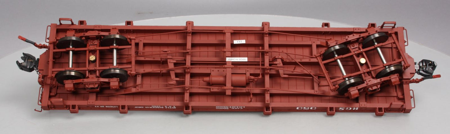AMS AM31-360 1:20.3 Scale RGS Narrow Gauge Flat Cars #353 LN/Box