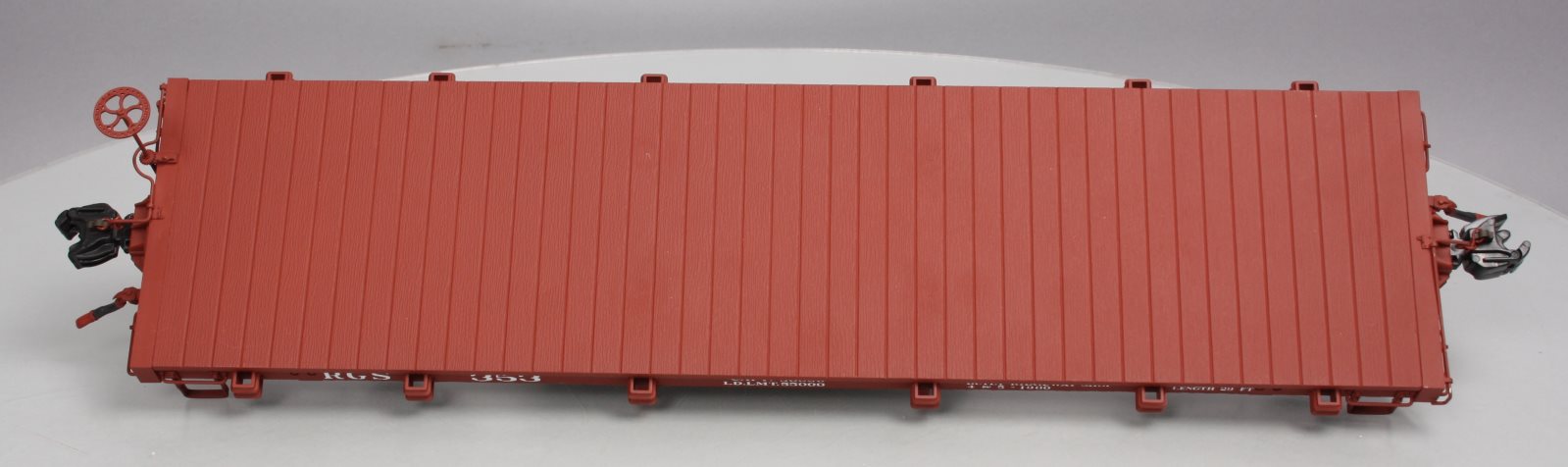 AMS AM31-360 1:20.3 Scale RGS Narrow Gauge Flat Cars #353 LN/Box