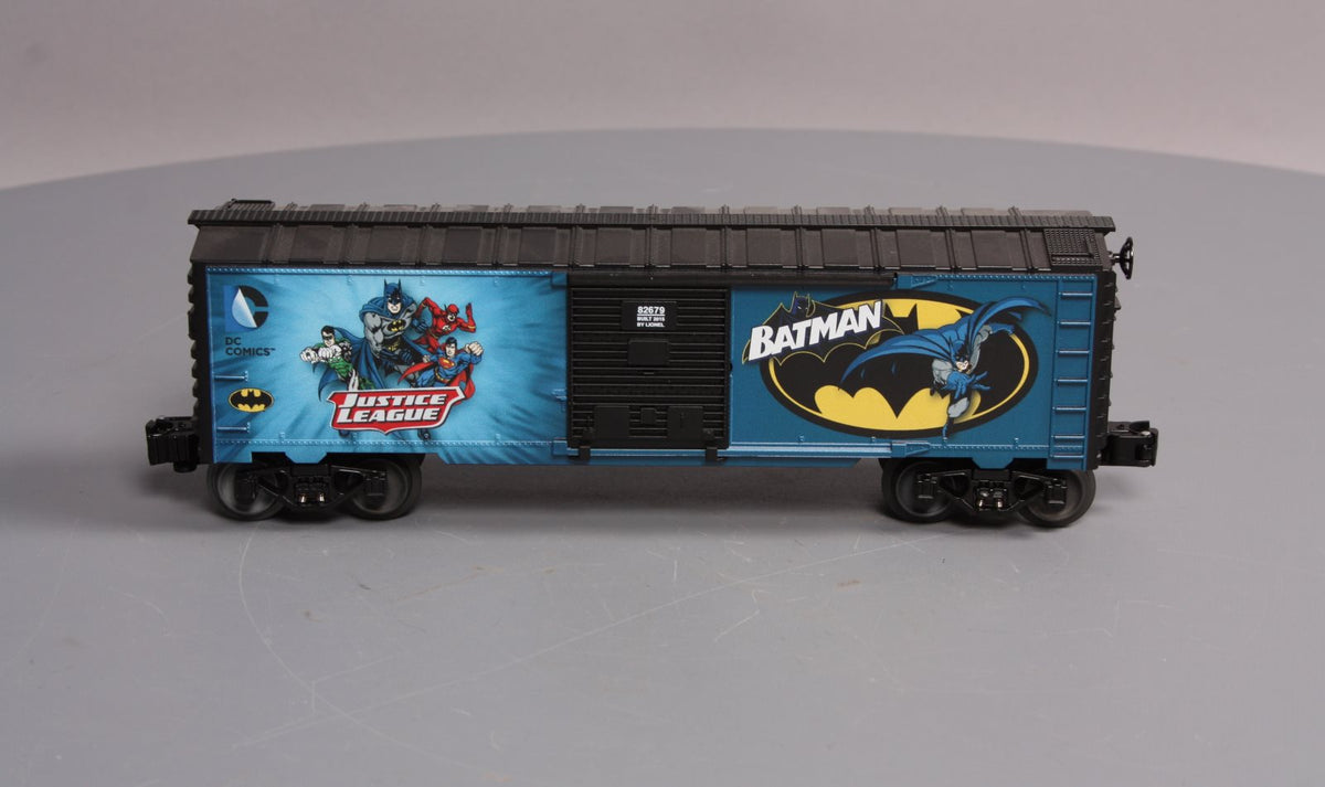 Lionel 6-82679 O Gauge Justice League Batman Boxcar NIB