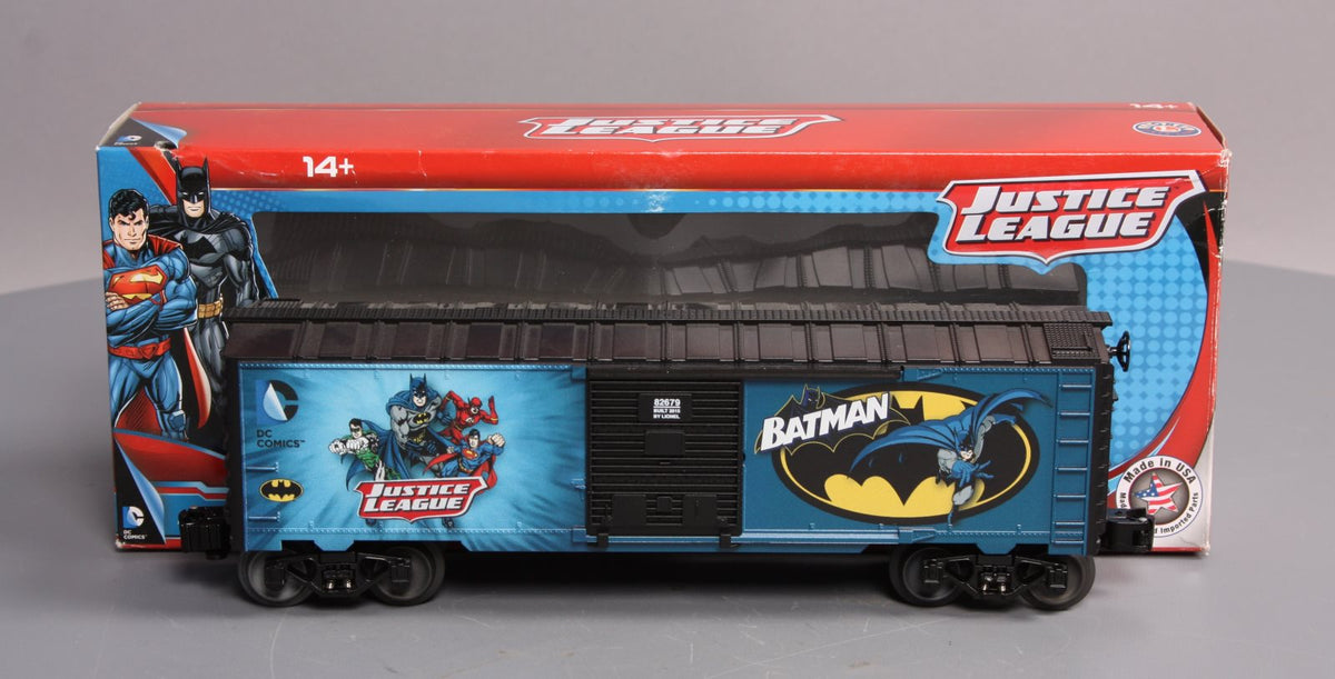 Lionel 6-82679 O Gauge Justice League Batman Boxcar NIB