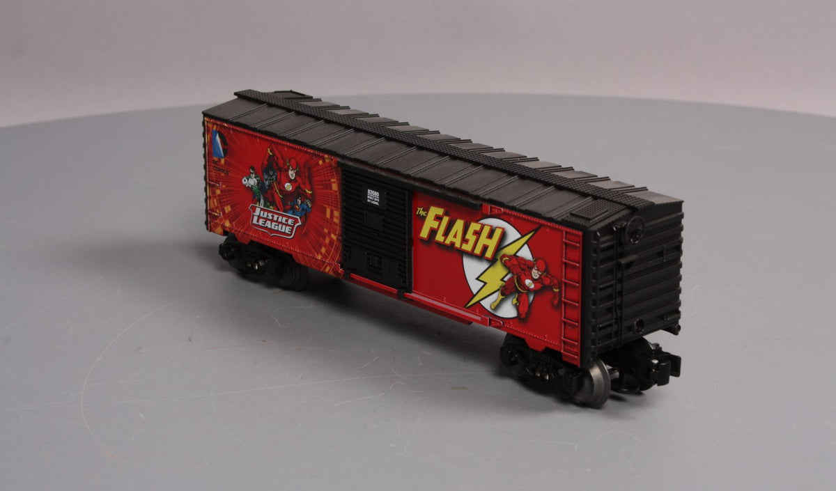 Lionel 6-82680 O Scale Justice League - Flash Boxcar NIB