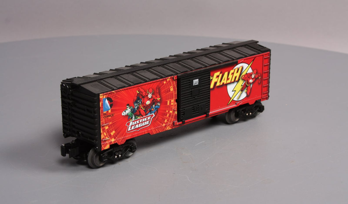 Lionel 6-82680 O Scale Justice League - Flash Boxcar NIB
