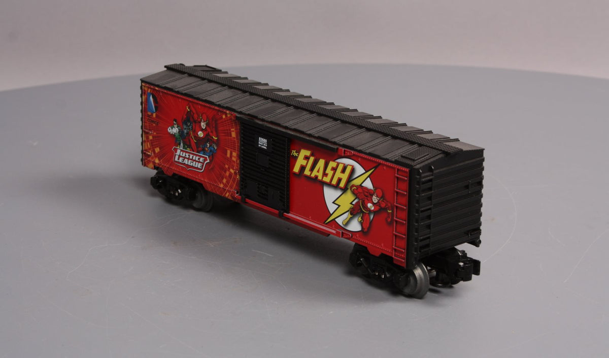 Lionel 6-82680 O Scale Justice League - Flash Boxcar NIB