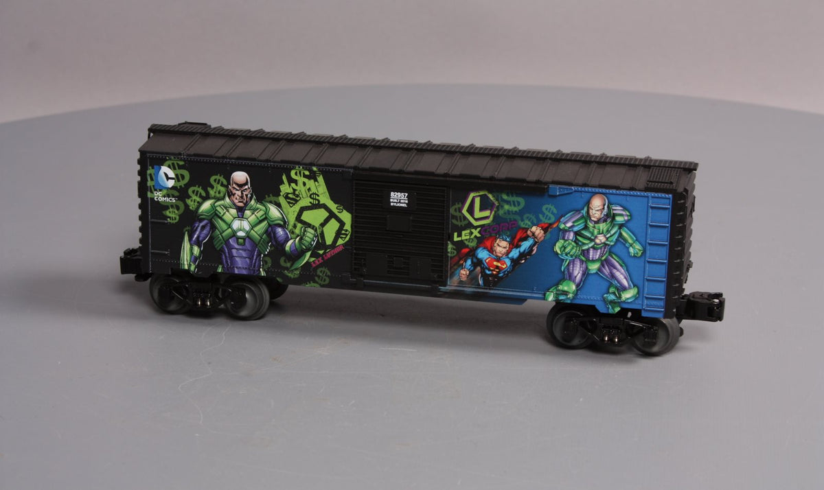 Lionel 6-82957 O Gauge Justice League Lex Luthor Boxcar NIB
