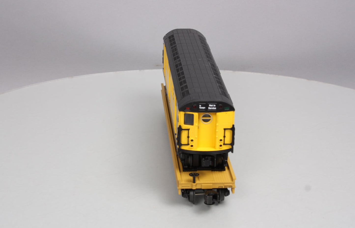MTH 20-98365 O Gauge MTA Flatcar #941422 with R-17 Subway Car LN/Box