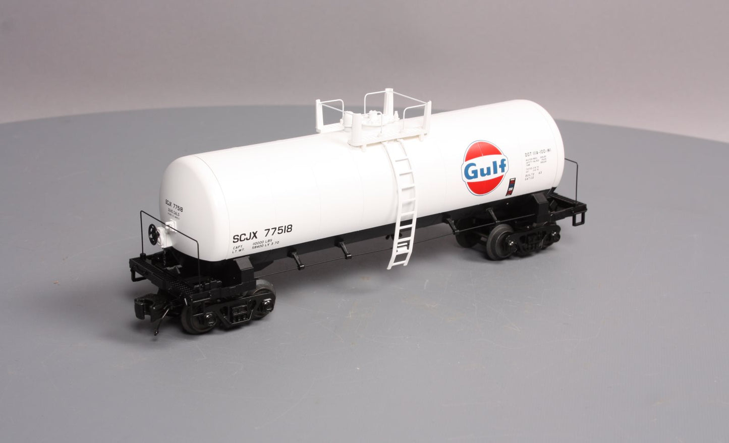 MTH 20-96235 O Gauge Gulf Tank Car #77518 LN/Box