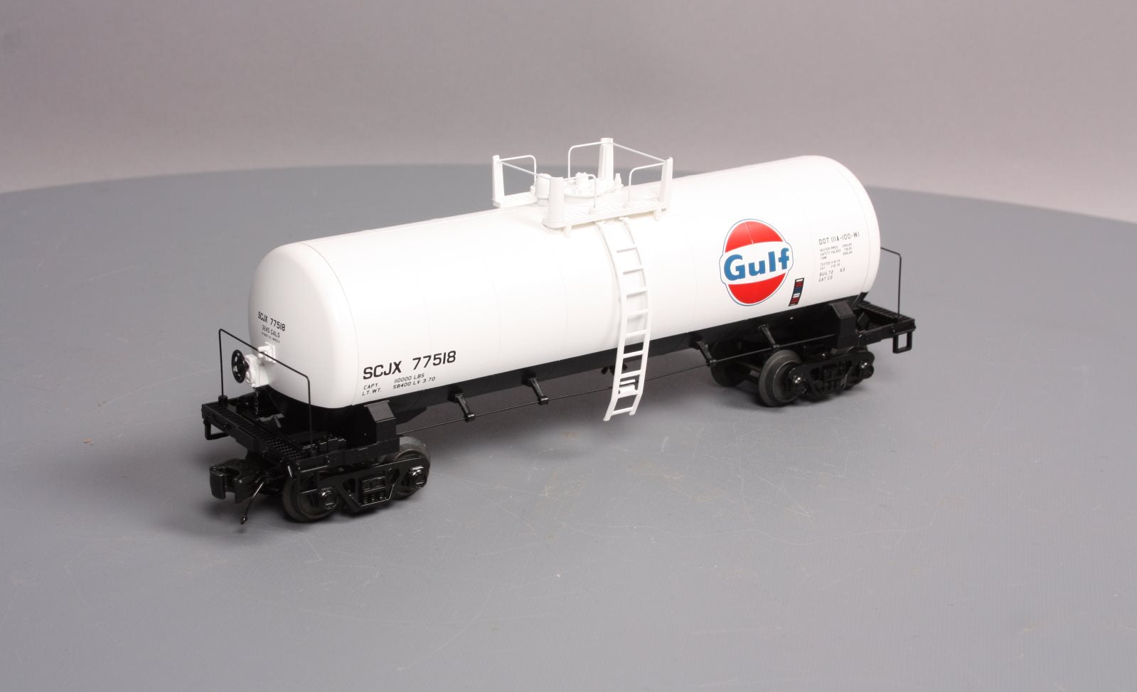 MTH 20-96235 O Gauge Gulf Tank Car #77518 LN/Box